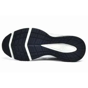 New Balance Men's 608 V5 Casual Comfort Cross Trainer, White/Navy, 10.5 X-Wide