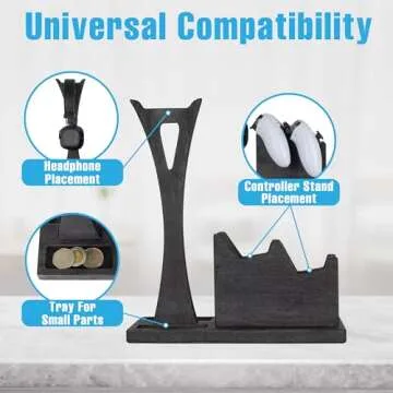 Stylish Controller Organizer for Gamers - Unique Gift