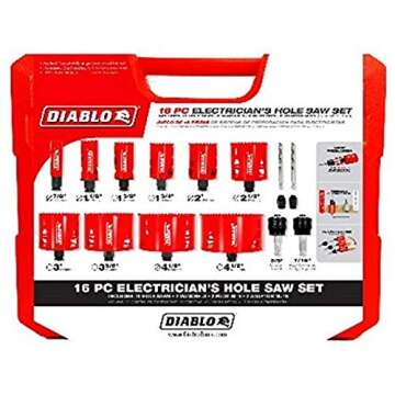 FREUD AMERICA INC. 265-DHS16SEL 16pc Bi-Metal Hole Saw: Precision and Efficiency in Every Cut