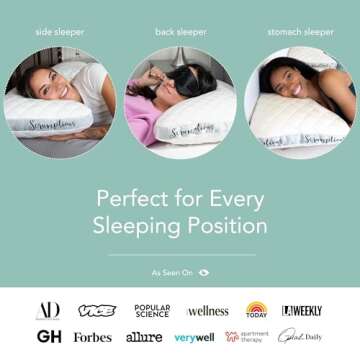 Honeydew Forever Young Beauty Box - The Ultimate Mulberry Silk Pillowcase Anti-Aging Kit to Reduce Wrinkles and Improve Complexion (Queen)