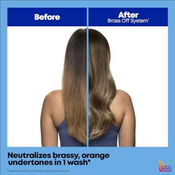 Matrix Brass Off Nourishing Conditioner | Moisturizes Dry Hair | For Color Treated & Bleached Hair | Non-Color Depositing | Leave In Conditioner | Salon Conditioner | Packaging May Vary | 33.8 Fl. Oz