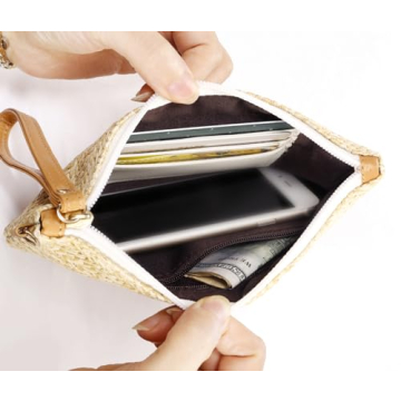 Shop COOKOOKY Stylish Straw Clutch Bag for Women