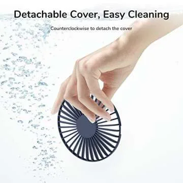 JISULIFE Handheld Fan with 20H Cooling for Travel