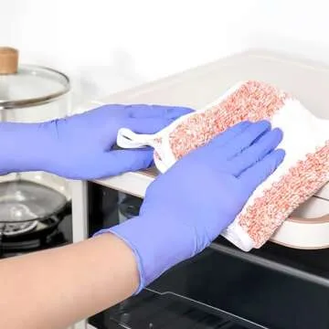 SwiftGrip Disposable Nitrile Exam Gloves - Medical & Food-Safe