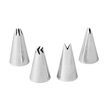 Wilton 4 Piece Flower Icing Tip Set