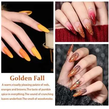 OPUIU Fall Winter Gel Nail Polish Set - 10 Vibrant Shades