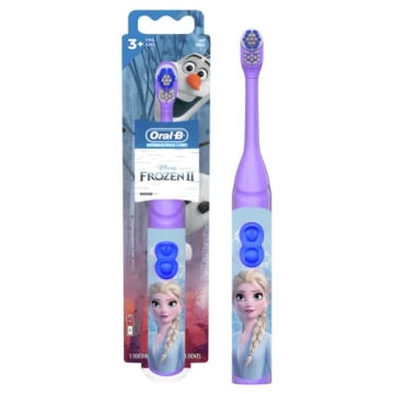 Oral-B Kids Battery Power Electric Toothbrush Featuring Disney's Frozen for Children and Toddlers ag...