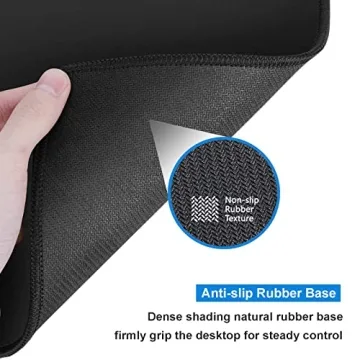 Large Gaming Mouse Pad with Starry Night Sky Design