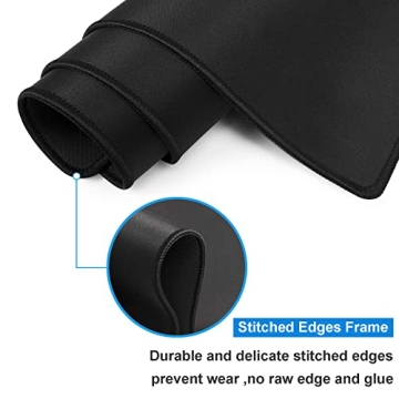 Large Gaming Mouse Pad with Starry Night Sky Design