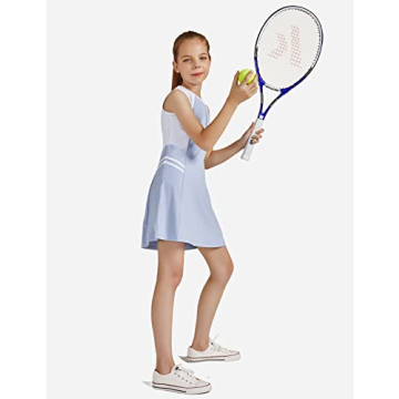 BALEAF Girls Tennis Dress with Pockets for Comfort