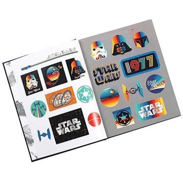 Star Wars Galaxy of Stickers The Dark Side Art Collection