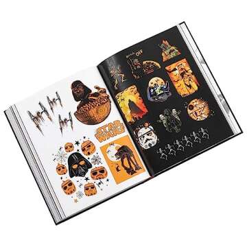 Star Wars Galaxy of Stickers The Dark Side Art Collection