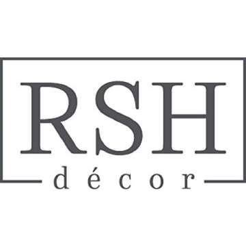 RSH DECOR: 3-Piece Wicker Tufted Cushion Set | 41” x 19" & 19" x 19" | All-Weather Spun Fabric | Water Resistant | Outdoor Loveseat & U-Shape Cushions for Patio Furniture | Swaying Palms Aloe