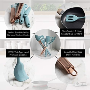 Buy COOK WITH COLOR Mini Silicone Cooking Utensil Set