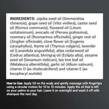 Dr. Berg (All In One) Hair Serum with Jojoba Oil & Castor Oil For Fuller Thicker Looking Hair | Contains 15 Plant-Based Natural Hair Oils | Enhancement with Vitamin E & D | 2 fl oz