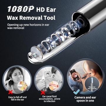 Ear Wax Removal Kit with HD Camera and Light