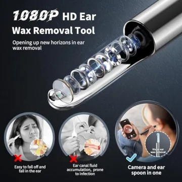 Ear Wax Removal Kit with HD Camera and Light