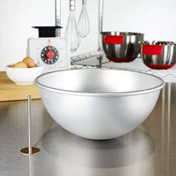 Fat Daddio's 10" Hemisphere Pan for Perfect Cakes