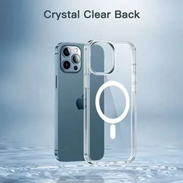 JETech Magnetic Case for iPhone 12 Pro Max - Clear Protection