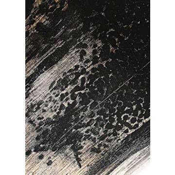 Lamplig Abstract Black and White Canvas Wall Art for Bedroom 100% Hand Painted Oil Paintings Large Framed Prints Minimalism Pictures Artwork Living Dining Room Office Hallway Home Decor 32x32 Inch