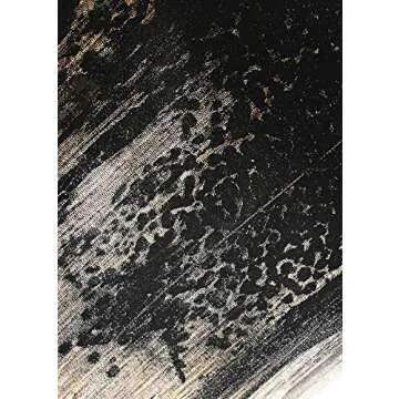 Lamplig Abstract Black and White Canvas Wall Art for Bedroom 100% Hand Painted Oil Paintings Large Framed Prints Minimalism Pictures Artwork Living Dining Room Office Hallway Home Decor 32x32 Inch