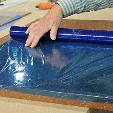 Trimaco 88124 24-inch x 600-feet Easy Mask Protective Counter Top Film, Blues