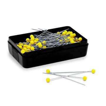 Dritz 3005 Quilting Pins, 1-3/4-Inch, Yellow (175-Count)