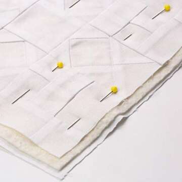 Dritz 3005 Quilting Pins, 1-3/4-Inch, Yellow (175-Count)