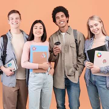 60 Pcs Anxiety Sensory Stickers for Stress Relief on the Go