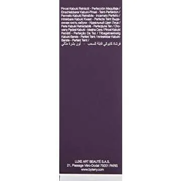 By Terry Tool-Expert Kabuki Makeup Brush, On The Go Touch-Up Face Brush For Powders