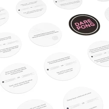 Prezey Dare Pong - Ultimate Drinking Game for Adults