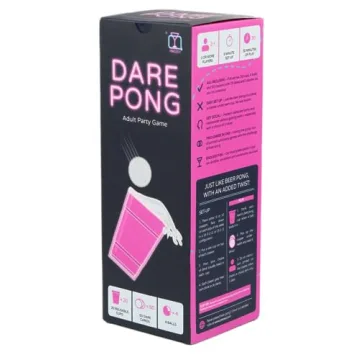 Prezey Dare Pong - Ultimate Drinking Game for Adults