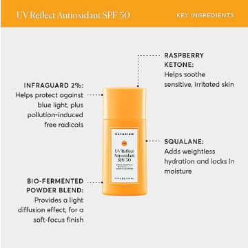 Naturium UV Reflect Sheer Sunscreen Broad Spectrum SPF 50