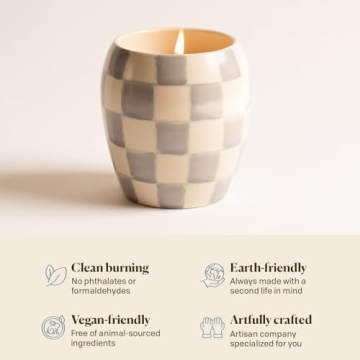 Paddywax Checkmate Artisan Hand-Poured Candle 11-Oz