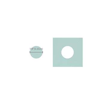 Bira Craft 7/8 Inch Circle Lever Action Craft Punch for Paper Crafting Scrapbooking