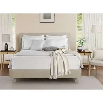 Egyptian Cotton Sheets King Size Sheet Set, King Bed Sheets for King Size Bed, Bedding Sheets & Pillowcases, King Sheets Chateau Home 800 Thread Count Sateen Weave Hotel Collection Sheets White