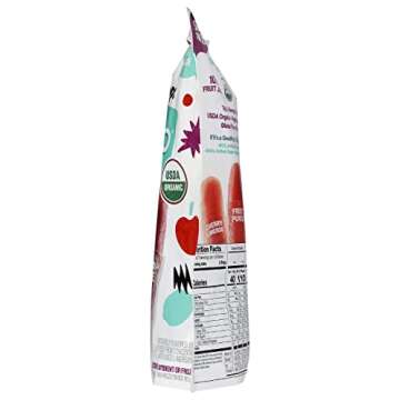 GOODPOP Organic Assorted Freezer Pops 20 Count, 30 FZ