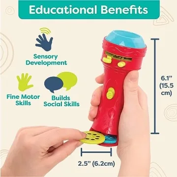 B. toys Children’s Projector Flashlight - Cosmic Fun for Kids