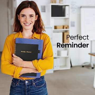 Undated Weekly Planner with Habit Tracker & To-Do List