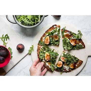 Cali'flour Foods Paleo Plant-Based Cauliflower Pizza Crusts - Gluten & Dairy Free, Vegan - Italian Flavor (10 Total Crusts, 2 Per Box)