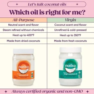 Nutiva Organic Coconut Oil 15 fl oz - Cold-Pressed