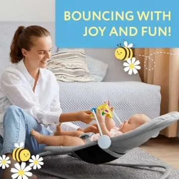 IMPRESA Wooden Baby Arch Toy for Baby Bjorn Bouncer