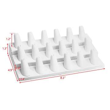 MOOCA 3 Step Ring Organizer - Elegant Jewelry Display Stand