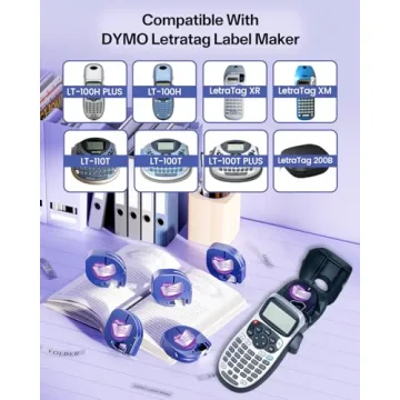Quality DYMO Compatible Label Maker Tape for Easy Labeling