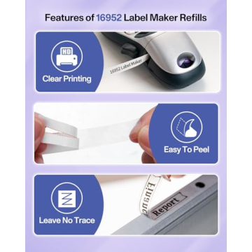 Quality DYMO Compatible Label Maker Tape for Easy Labeling