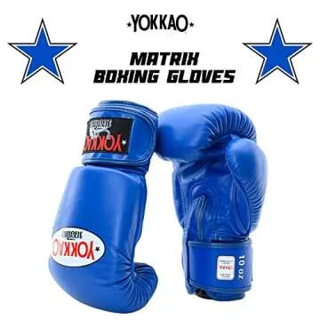YOKKAO Matrix Muay Thai Boxing Gloves - Genuine Leather & Protection