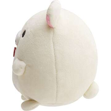 San-X Rilakkuma Round Soft Plush Doll Korilakkuma S size