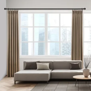 Adjustable AMZSEVEN Curtain Rods - 16-76 inches