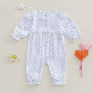 Buy Doisbetthsay Romper for Baby Girls 0-18 Months