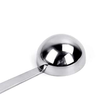 Kmeivol Stainless Steel Coffee Scoop Set for Perfect Measurements